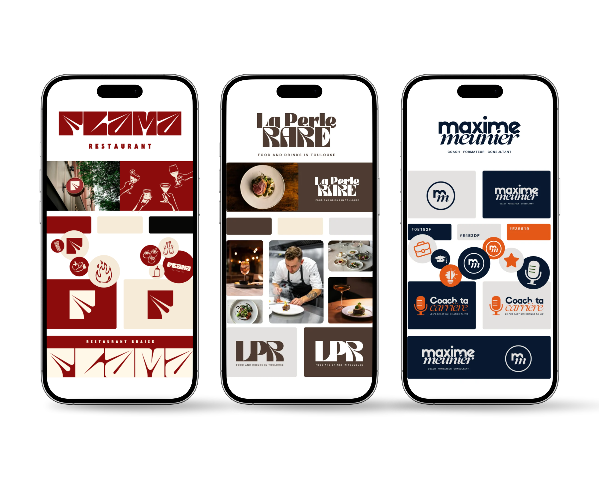 IDENTITIÉ VISUELLE PROFESSIONNELLE, LOGO, PALETTE DE COULEURS, TYPOGRAPHIES, CHARTE GRAPHIQUE, AGENCE LOGO TOULOUSE, RESTAURANT, BAR, CAFÉ, BRANDING, LOGO PRO, LOGO PAS CHER