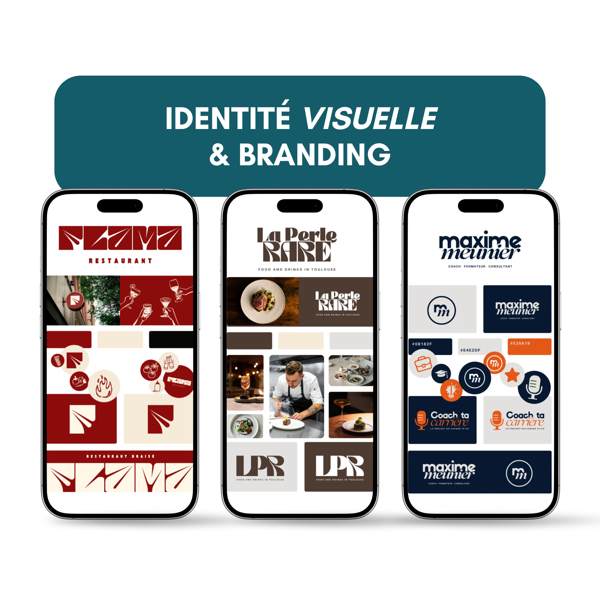 MOCKUP IDENTITE VISUELLE RESTAURANT TOULOUSE