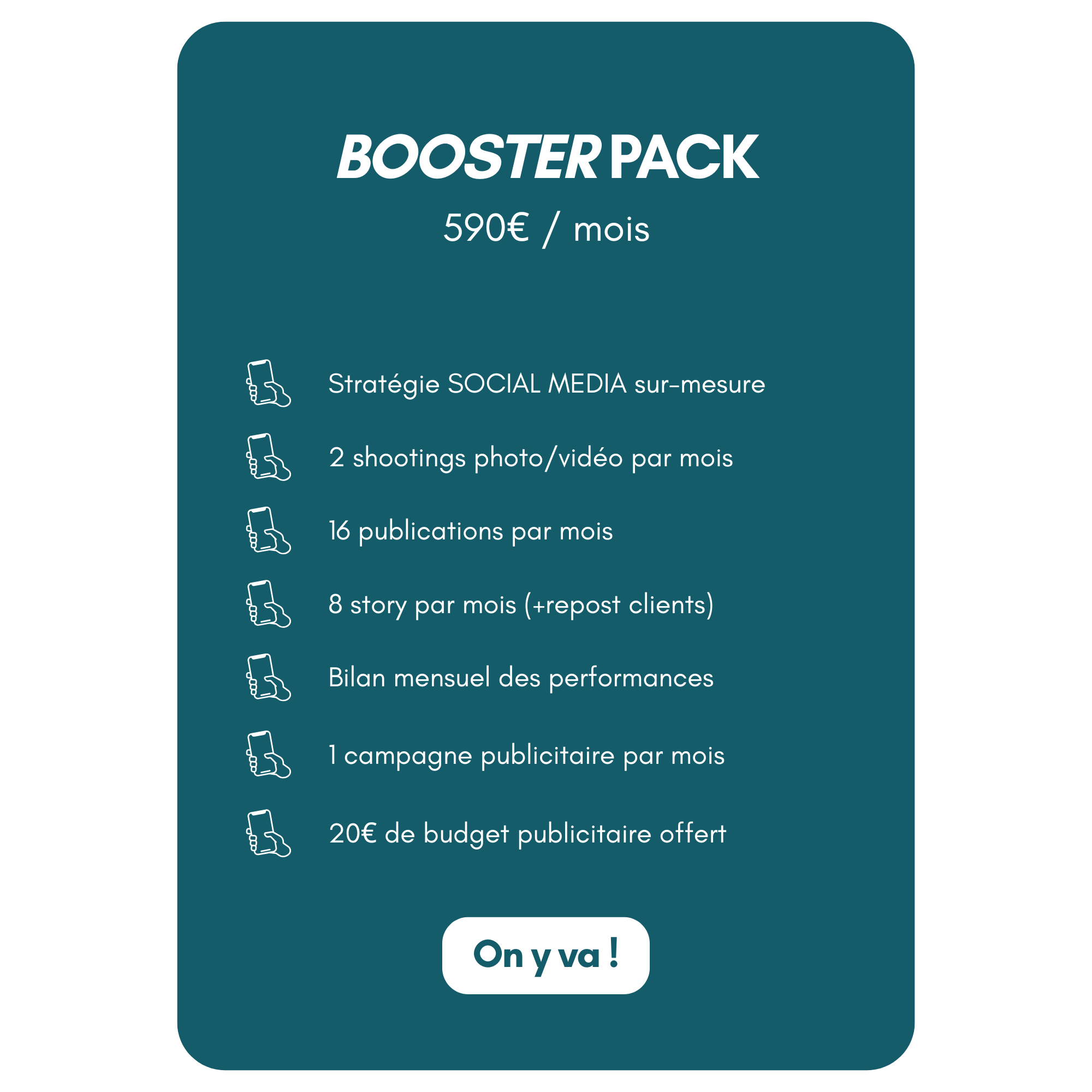 offre communication booster pack Toulouse 